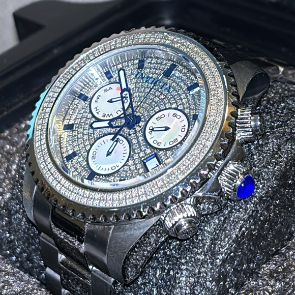 1.97 CT. DIAMOND INVICTA GRAND DIVER SWISS RHONDA Z60 CALIBER 47MM (31990) - Picture 2 of 10